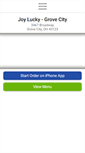 Mobile Screenshot of joyluckygrovecity.com